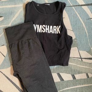 Gymshark black seamless